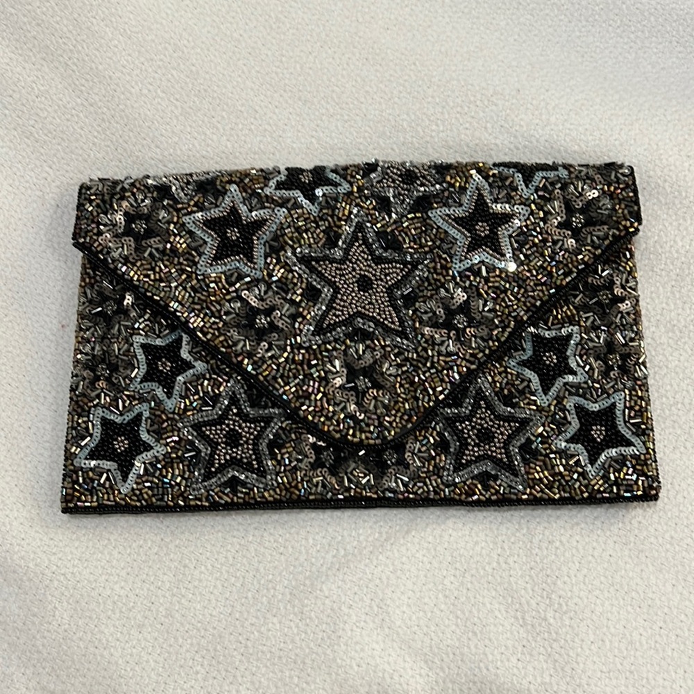 Francesca’s Beaded Clutch